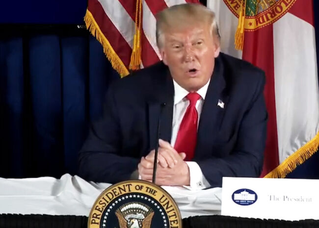Trump travels to Belleair to tout response to COVID-19